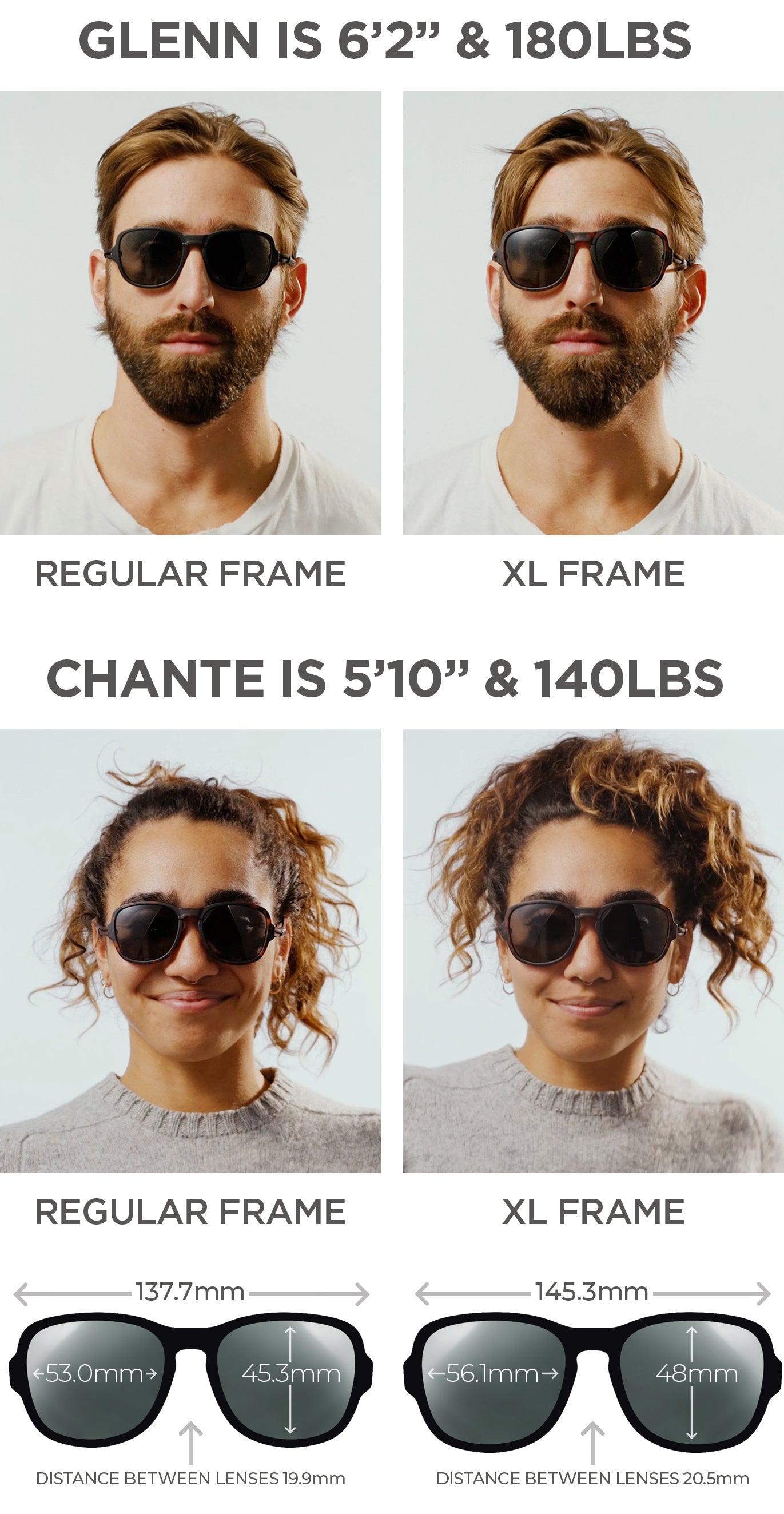 Teton Frame Size Guide