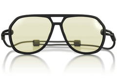 classic_charcoal_blocker Ombraz unisex classic blue blocking armless strap sunglasses