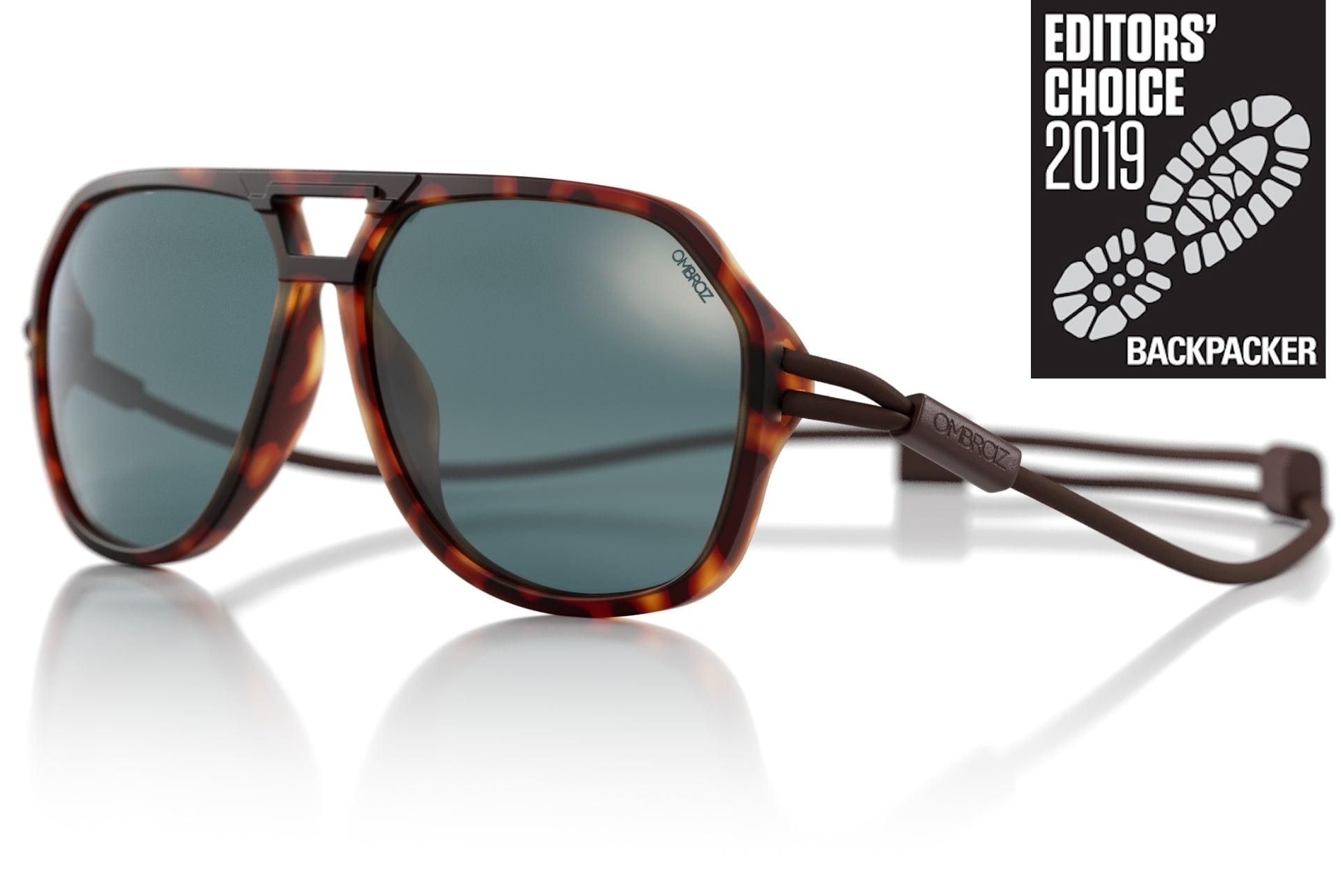 OMBRAZ CLASSIC TORTOISEレンズGREY Ombraz Classics, Polarized