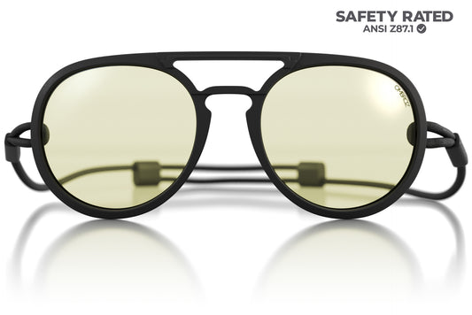 dolomite_charcoal_blocker Ombraz unisex dolomite armless strap sunglasses