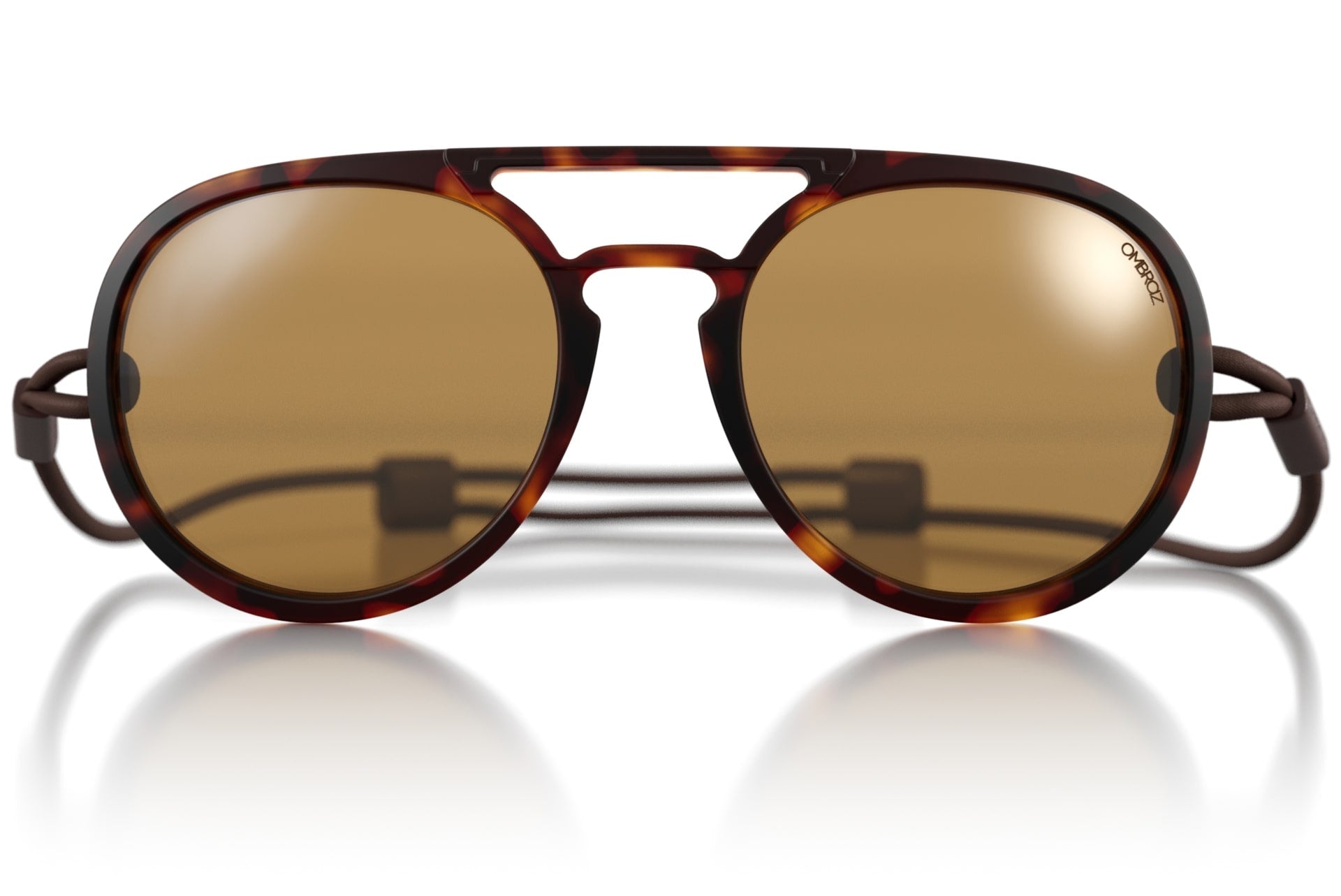 dolomite_tortoise_yellow Ombraz unisex tortoise yellow dolomite armless strap sunglasses