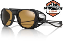 teton_charcoal_yellow_shields Ombraz unisex charcoal yellow Teton armless string sunglasses