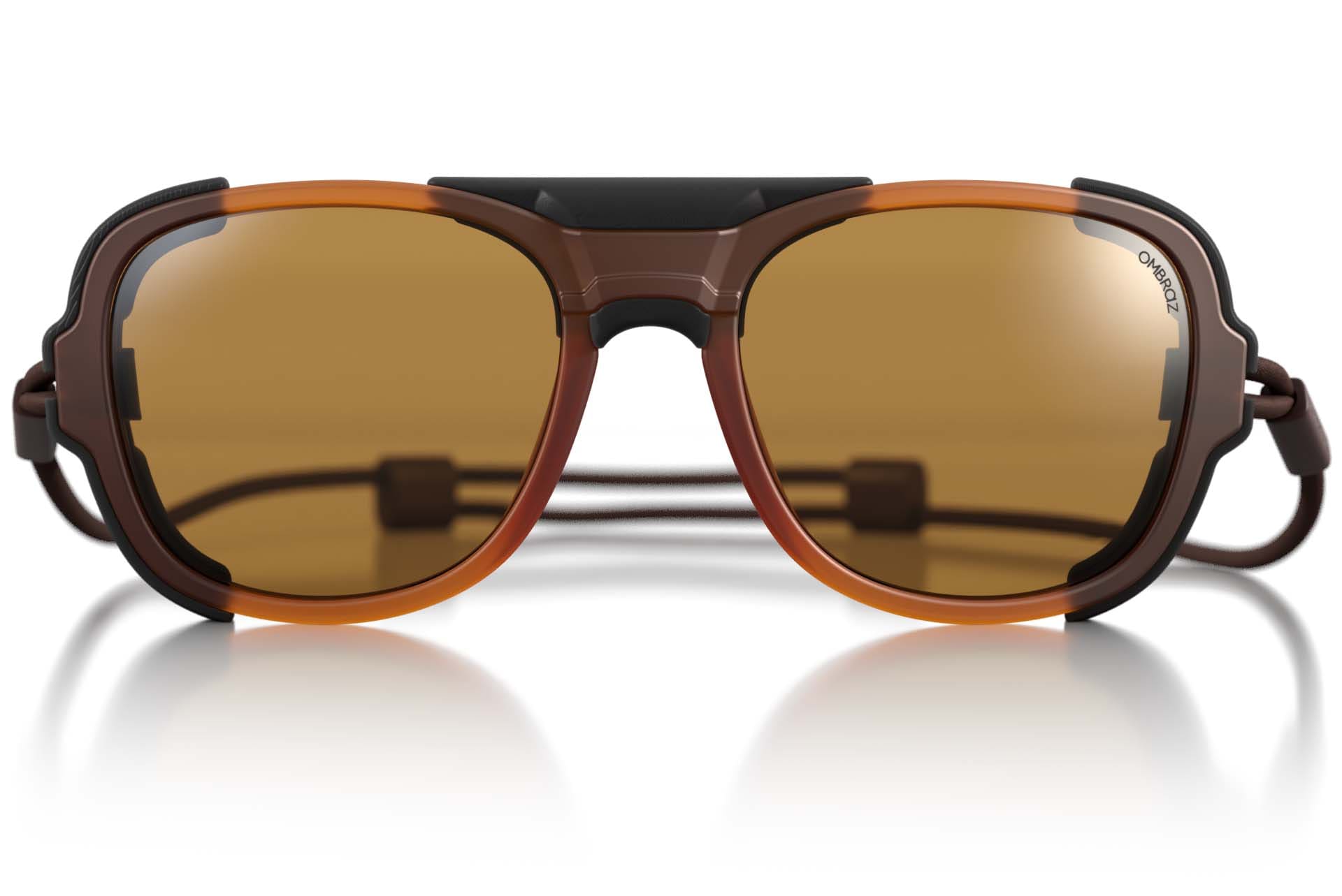 teton_honey_yellow_shields Ombraz unisex honey yellow Teton armless rope sunglasses