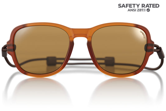 teton_honey_yellow Ombraz unisex honey yellow Teton armless rope sunglasses