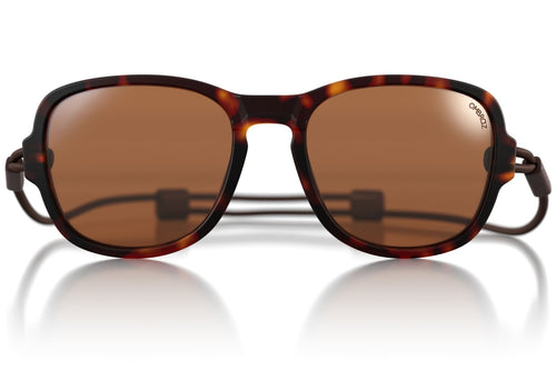 teton_tortoise_brown Close of Ombraz tortoise teton armless string sunglasses