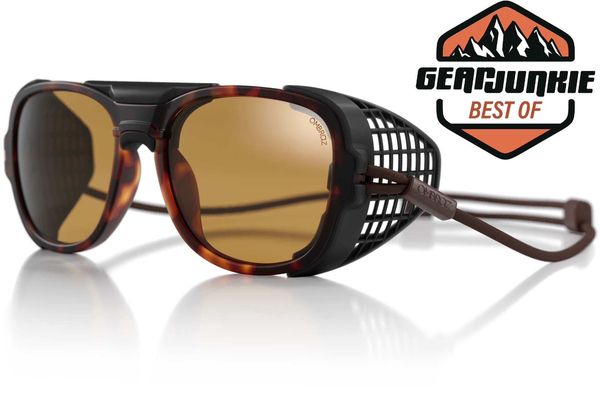 teton_tortoise_yellow_shields Ombraz unisex tortoise yellow Teton armless strap sunglasses