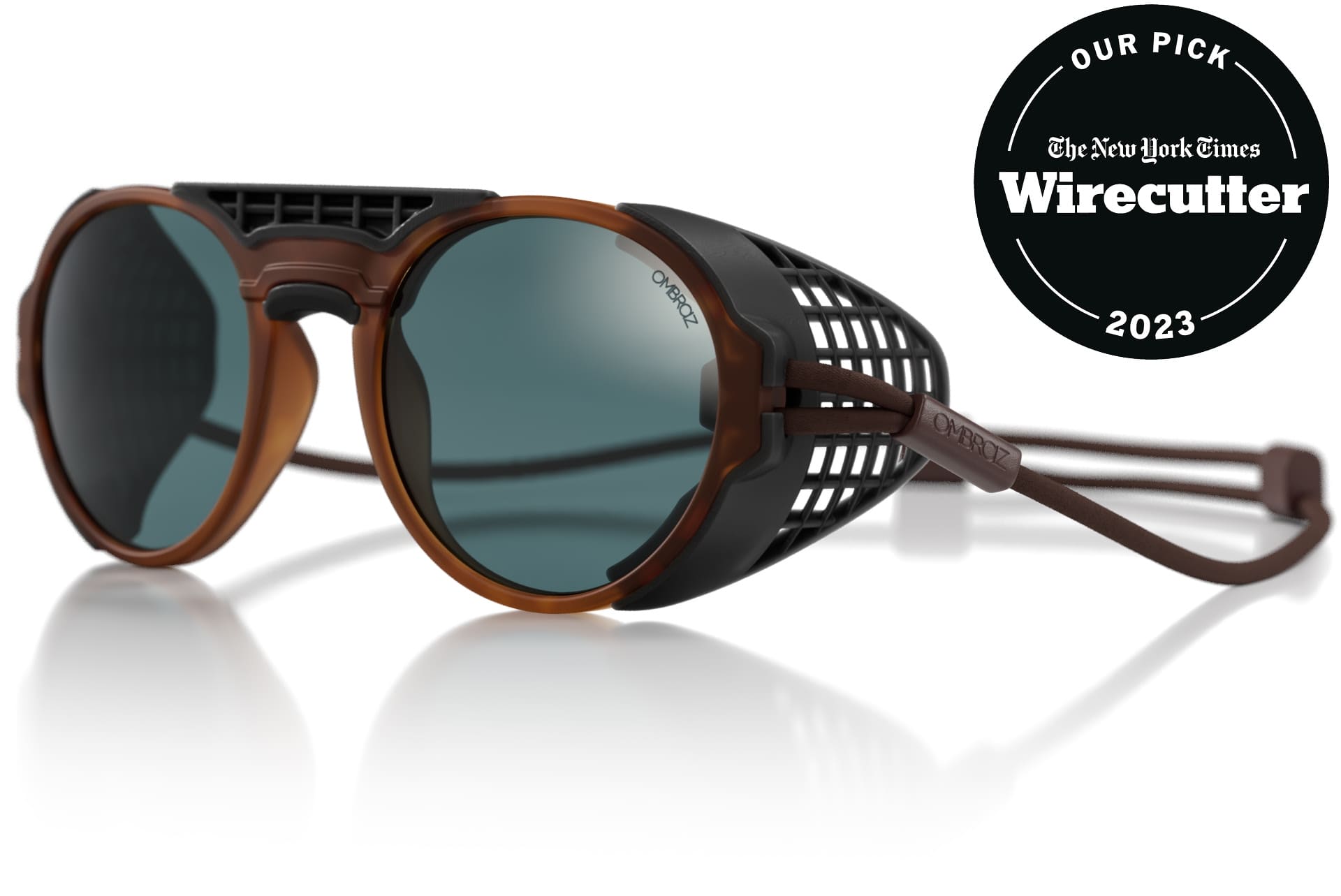 viale_dusk_grey_shields Ombraz unisex dusk grey Viale armless string sunglasses with visors