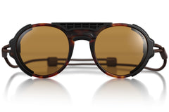viale_tortoise_yellow_shields Ombraz unisex tortoise yellow Viale armless string sunglasses with visors