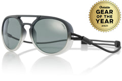 black_ice_silver_mirror Ombraz unisex limited edition Black ice armless string sunglasses