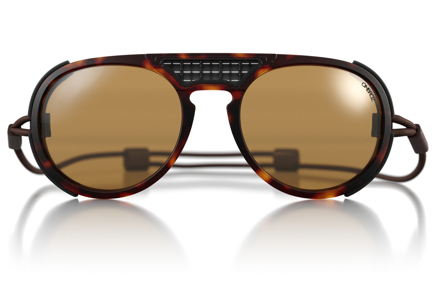 dolomite_tortoise_yellow_shields Ombraz unisex tortoise yellow Dolomite armless rope sunglasses