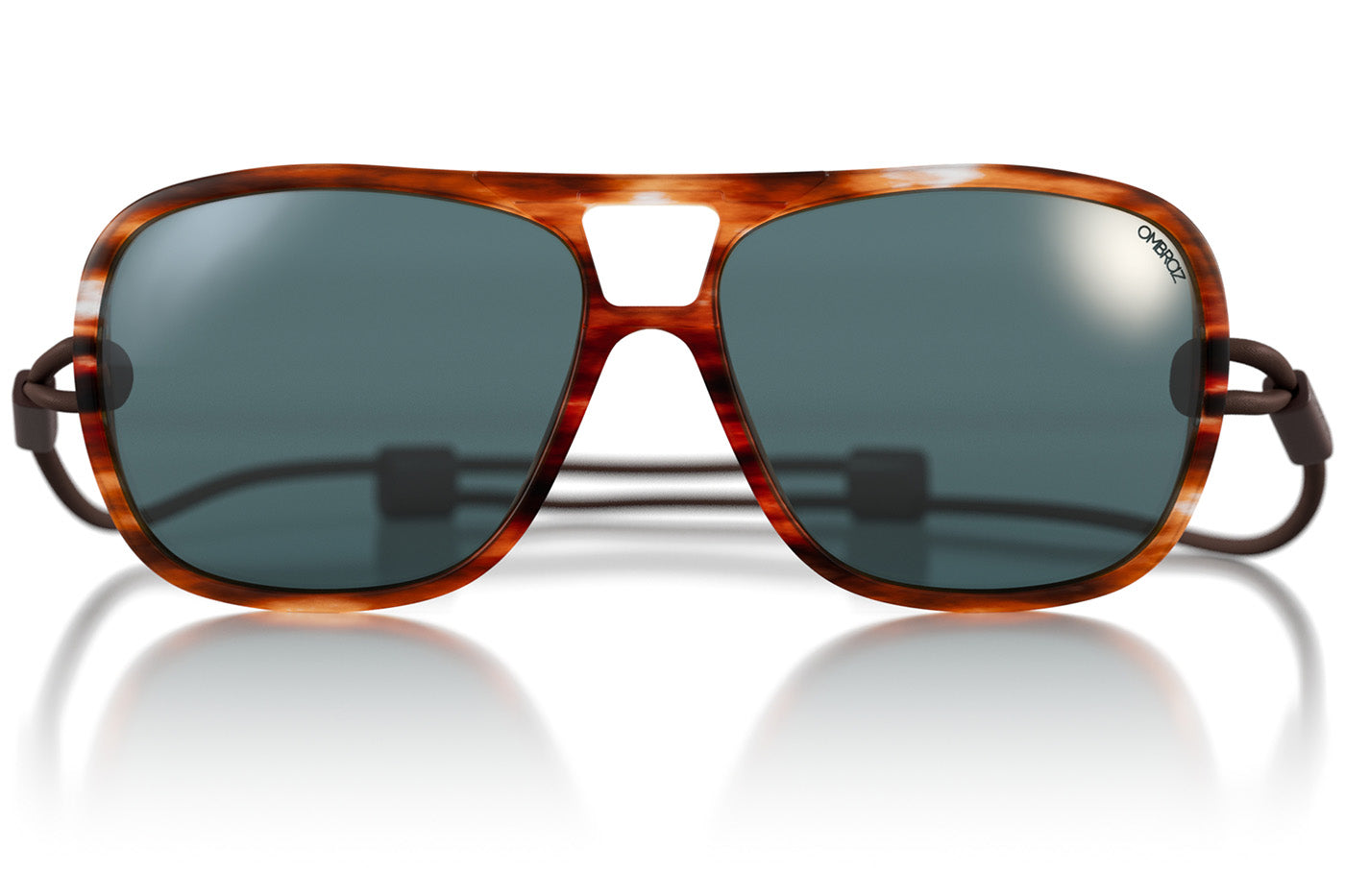 ember_grey Ombraz leggero ember grey unisex armless rope sunglasses