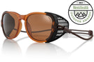 teton_Honey_brown_shields Ombraz unisex honey brown Teton armless strap sunglasses